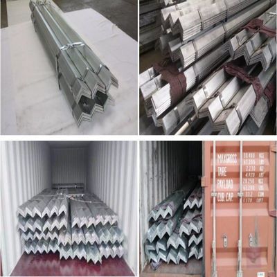 Personalizzazione laminato a caldo/freddo Q235B Q355b S235jr S275jr S355jr S355j0 Angolo di angolo in acciaio al carbonio