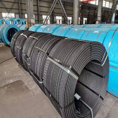 12.7mm PC Strand/Low Relaxation Strand Acciaio filo di 0,5 pollici di diametro per scherma a FOB