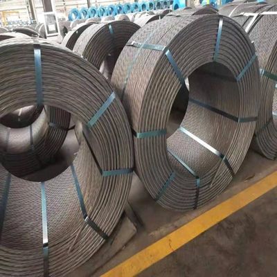 Superficie liscia ISO certificato 44mm Marina Galvanizzato Acciaio filo di filo 6 * 7 FC per il sollevamento dell'albero inclinato