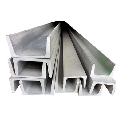 40-550 mm di acciaio laminato a caldo A36 S235JR Q235 SS400 acciaio galvanizzato U Beam Channel