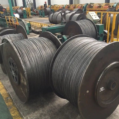 Tecnica di estinzione 7/1.0 mm 7/1.6 mm filo di acciaio per la linea di trasmissione di potenza