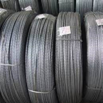 Tecnica di estinzione 7/1.0 mm 7/1.6 mm filo di acciaio per la linea di trasmissione di potenza
