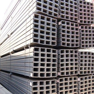 5-12m Lunghezza canale a fascia U laminato a caldo S275jr S355jr Ss400 St37 St52 Struttura in acciaio Galvanizzato Q235 Canale di acciaio personalizzazione