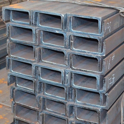 Canali di acciaio al carbonio laminati a caldo / a freddo JIS GB ASTM En DIN per consegna immediata