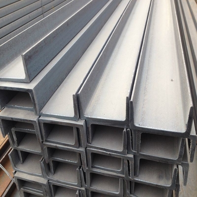 Canali di acciaio al carbonio laminati a caldo / a freddo JIS GB ASTM En DIN per consegna immediata