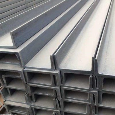 Altezza di rotolamento a caldo 40 mm-550 mm o sezione di canale in acciaio a canale U personalizzata laminata a caldo