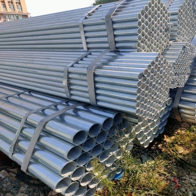 Tubo di acciaio galvanizzato di diametro da 1/4&quot;-48&quot; con alto strato di zinco e spessore da 0,3-40 mm