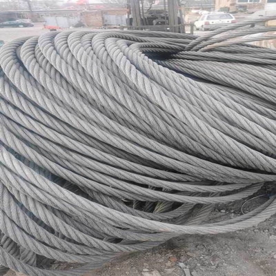 Corde di filo di acciaio galvanizzato/non galvanizzato per sollevamento, sollevamento, derricking