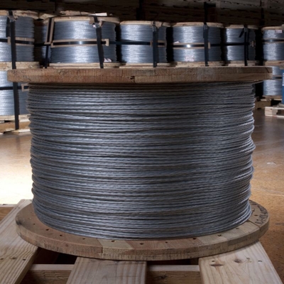 Corde di acciaio a spirale ad alta resistenza 1670MPa per pretensure di fili di superficie a spirale