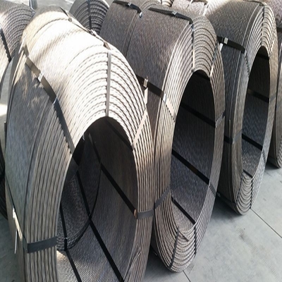Strato di filo di acciaio galvanizzato ad alta tolleranza per calcestruzzo pretensato certificato ISO9001