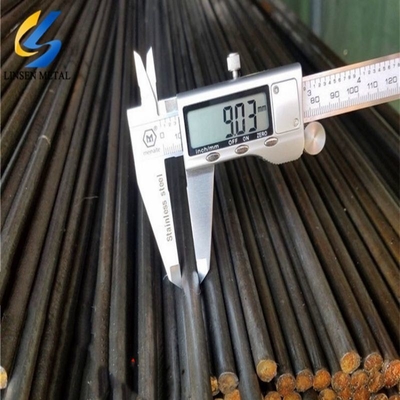 AISI Standard ASTM 1020 1045 1065 S45c Q235 Q355 S235jr S275jr S355jr Ss400 Barre metalliche rotonde di taglio in acciaio a carbonio