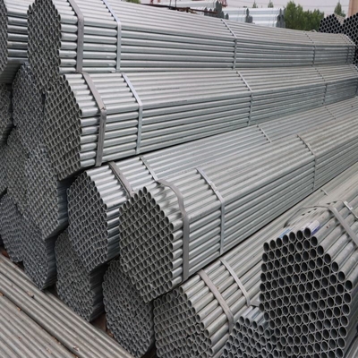 DN15-DN200 Tubo di acciaio rotondo galvanizzato a caldo Q235B Gi per serre