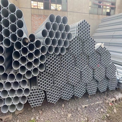 DN15-DN200 Tubo di acciaio rotondo galvanizzato a caldo Q235B Gi per serre