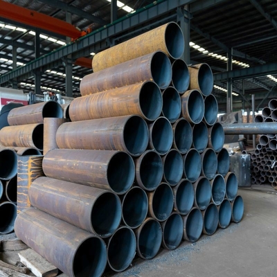 X42 X46 X56 X60 X65 X70 Tubo standard API5l con rivestimento nero tecnica laminata a caldo