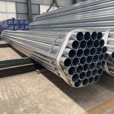 4 pollici Q235 Q345 tubo di acciaio pre galvanizzato con spessore galvanizzato a caldo DIP 0,3-40 mm