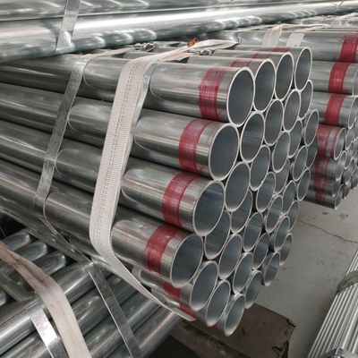 4 pollici Q235 Q345 tubo di acciaio pre galvanizzato con spessore galvanizzato a caldo DIP 0,3-40 mm