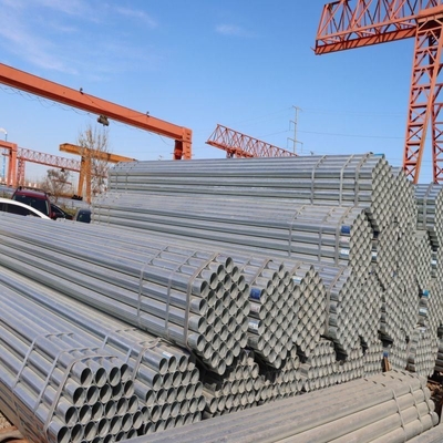 4 pollici Q235 Q345 tubo di acciaio pre galvanizzato con spessore galvanizzato a caldo DIP 0,3-40 mm