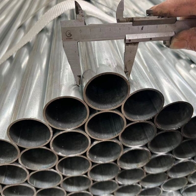 ASTM AISI ISO tubo rotondo galvanizzato laminato a freddo caldo 201 202 304 316 410 per la costruzione