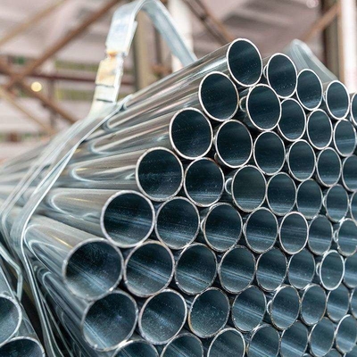 ASTM AISI ISO tubo rotondo galvanizzato laminato a freddo caldo 201 202 304 316 410 per la costruzione