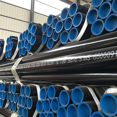 Tubi in acciaio al carbonio nero API5l/API5CT 3-12m o come richiesto con diametro personalizzato 2&quot;-48