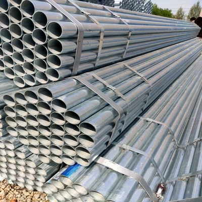 Tubo EMT galvanizzato in acciaio a strisce mite 1/4&quot;-48&quot; per tubi elettrici di precisione senza saldatura