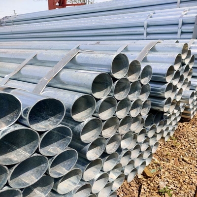 Tubo EMT galvanizzato in acciaio a strisce mite 1/4&quot;-48&quot; per tubi elettrici di precisione senza saldatura