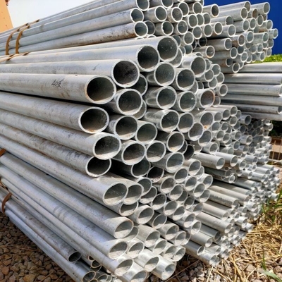 Tubo EMT galvanizzato in acciaio a strisce mite 1/4&quot;-48&quot; per tubi elettrici di precisione senza saldatura