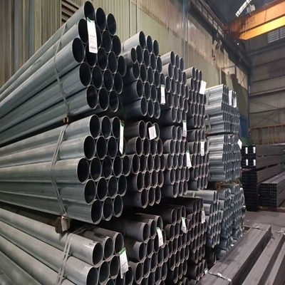 6 metri di lunghezza BS1387 tubo in acciaio con rivestimento di zinco galvanizzato tubo rotondo tubolare di ferro a sezione cava tubo Gp in acciaio al carbonio