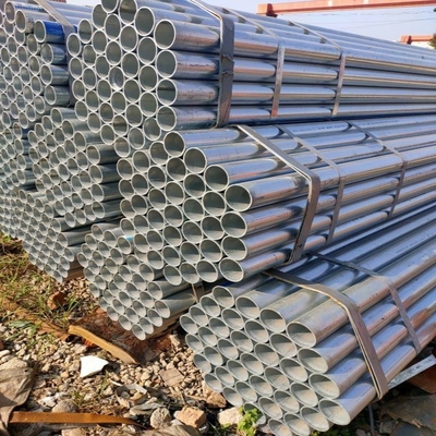 6 metri di lunghezza BS1387 tubo in acciaio con rivestimento di zinco galvanizzato tubo rotondo tubolare di ferro a sezione cava tubo Gp in acciaio al carbonio