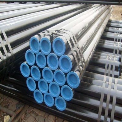 Tubo di acciaio al carbonio rotondo senza saldatura con rivestimento nero 10 20 Q235 Q345 per oleodotti e gasdotti