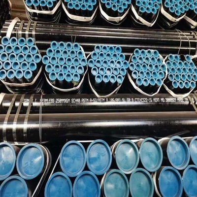 ASTM A106/ API 5L / ASTM A53 Grade B 2&quot;-48&quot; tubo senza saldature in acciaio al carbonio per oleodotti e gasdotti