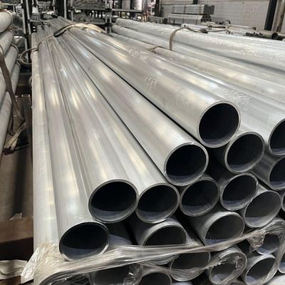 Shandong Silver Aluminium Tube Pipe 1060 3003 6061 6063 per parti di macchine industriali