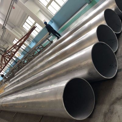 1060/3003/6061/6063 Tubo di radiatore saldato ad alta frequenza con lunghezza 1000-6000 mm o su misura
