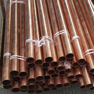 Tubo di rame in piastra CuNi 90/10 C70600 C71500 C11000 con standard GB En ASTM JIS BS