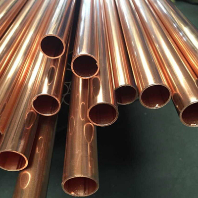 Tubo di rame in piastra CuNi 90/10 C70600 C71500 C11000 con standard GB En ASTM JIS BS