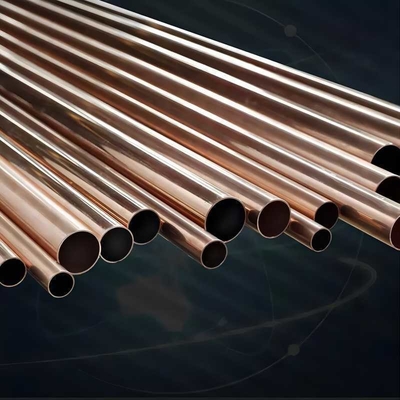 Tubo di rame in piastra CuNi 90/10 C70600 C71500 C11000 con standard GB En ASTM JIS BS