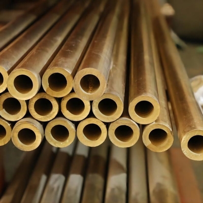 Tubo di rame in piastra CuNi 90/10 C70600 C71500 C11000 con standard GB En ASTM JIS BS