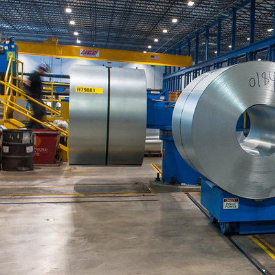 Coil/roll di alluminio argento di diametro personalizzato per tetti con diverse leghe e temperature