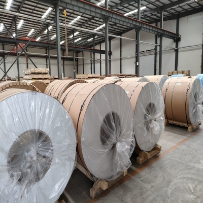 Coil/roll di alluminio argento di diametro personalizzato per tetti con diverse leghe e temperature