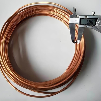 Filato di rame rosso 99,99% purezza ottone lega di rame argento rivestito filo rotondo ricoperto