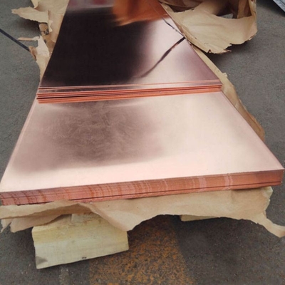 Dimensioni personalizzate Placca di rame puro ad alta purezza e GB EN ASTM JIS BS Standard