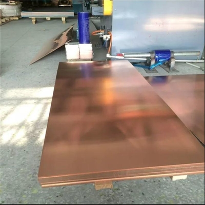 Dimensioni personalizzate Placca di rame puro ad alta purezza e GB EN ASTM JIS BS Standard