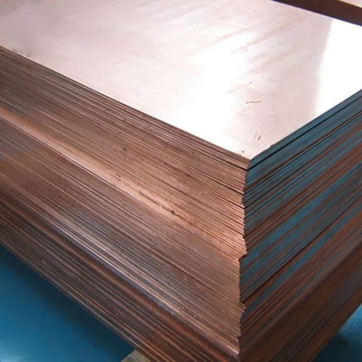 Dimensioni personalizzate Placca di rame puro ad alta purezza e GB EN ASTM JIS BS Standard