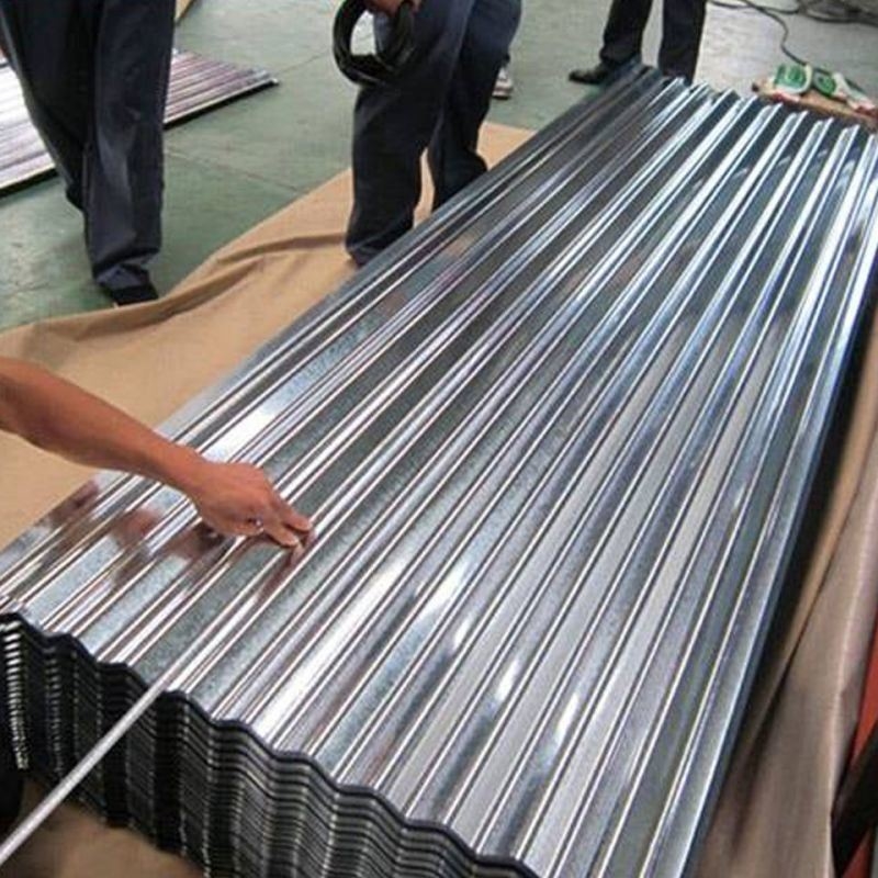 Fogli di copertura galvanizzati in metallo ondulato a larghezza personalizzata con tolleranza e materiale dell'1%