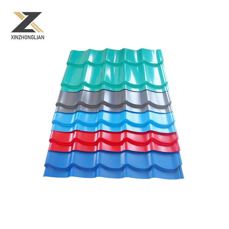 Tecnica di galvanizzazione Dx51d lamiera di copertura in acciaio ondulato PPGI/PPGL laminata a freddo