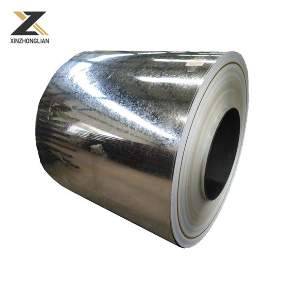 Dx51d 120g zinco rivestito Gi Acciaio bobina di acciaio galvanizzato per foglio di copertura richiesta personalizzata