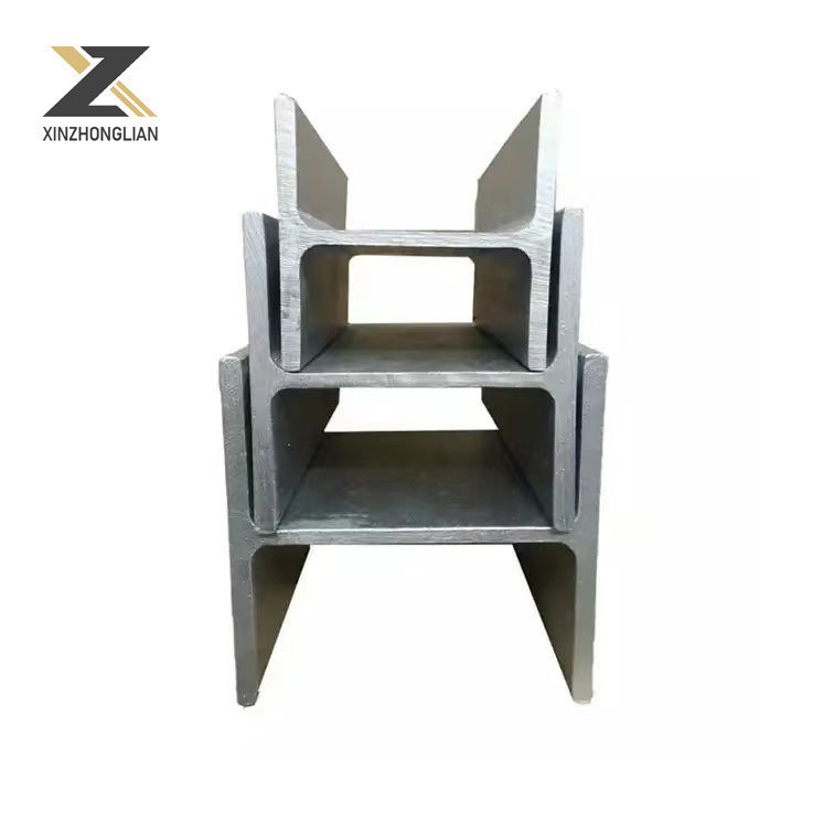 Materiale da costruzione certificato RoHS, acciaio laminato a caldo con trave H Q235B Q345e per la costruzione