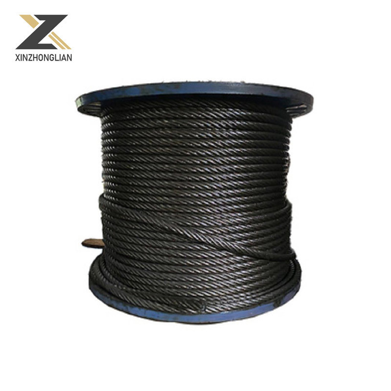 12.7mm PC Strand Alta resistenza a tensione Prestressed Beton Bonded PT Strands Cavi Strand di filo