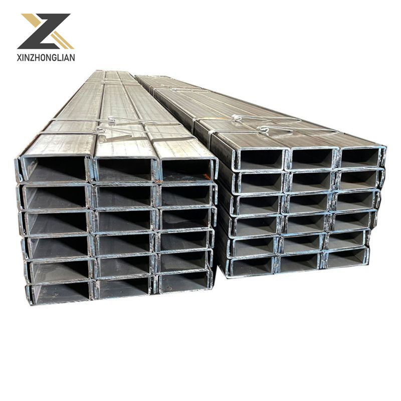 Acciaio laminato a caldo S235jr S355jr A36 Ss400 Acciaio galvanizzato Q235 Acciaio galvanizzato U
