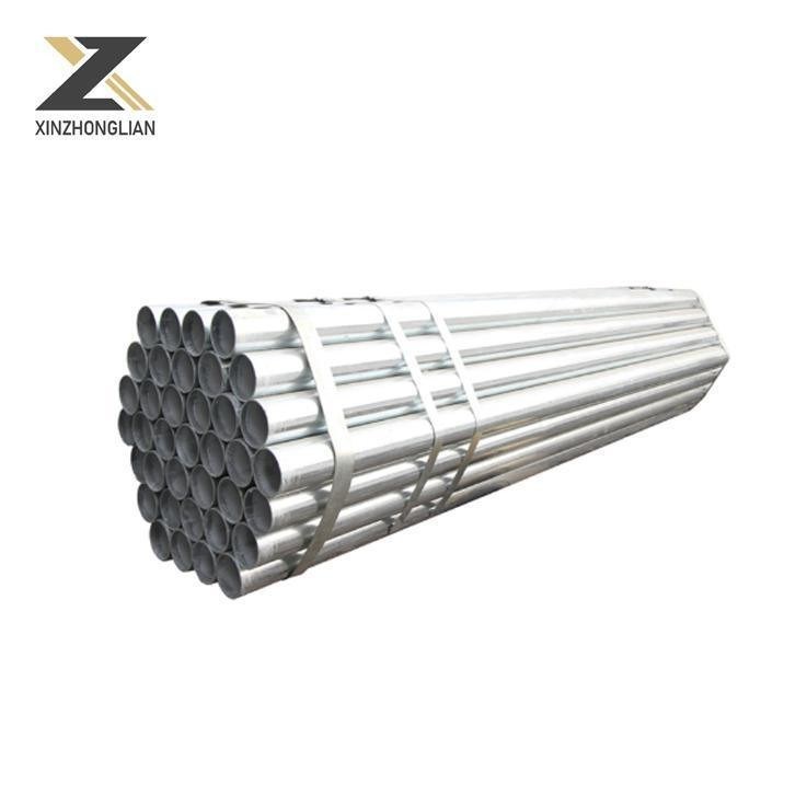 GB standard tubo/tubo di acciaio galvanizzato Q235 Q355 S235jr S275jr Ss400 per la costruzione